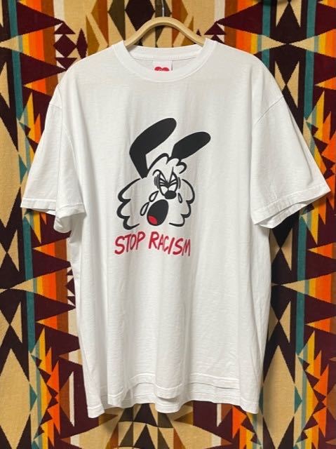 高評価! XLサイズ / 白) (ホワイト White / Tシャツ / TEE RACISM