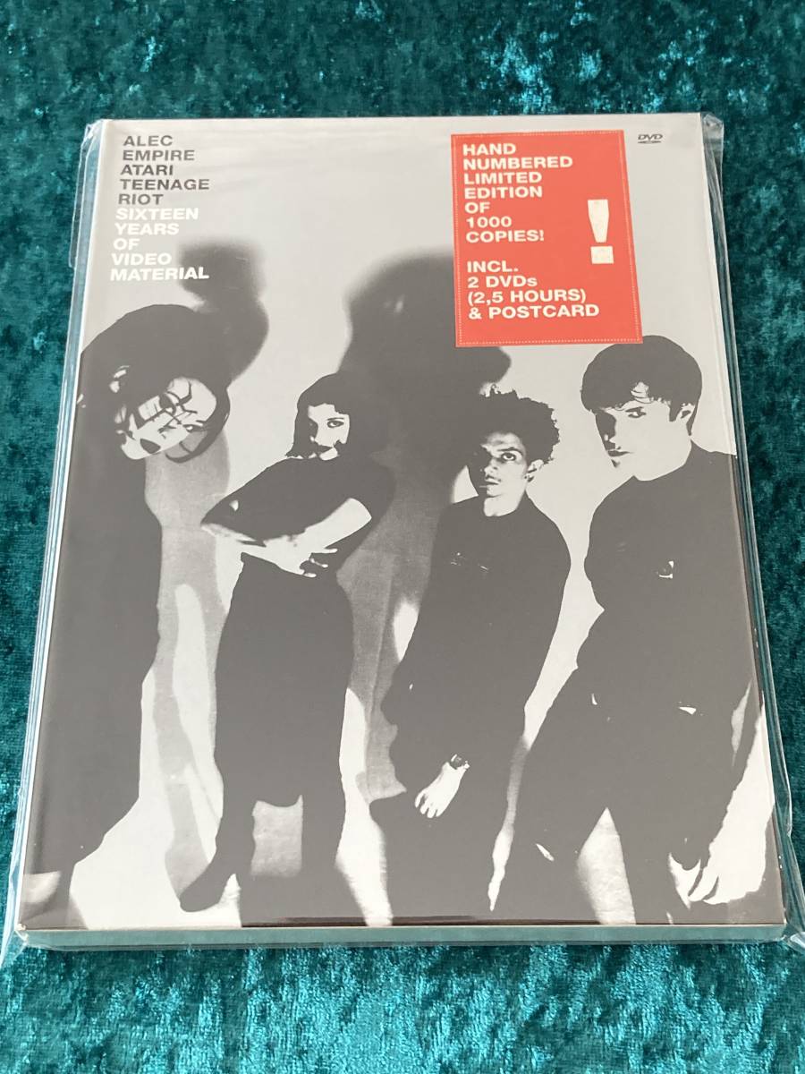 ★ALEC EMPIRE/ATARI TEENAGE RIOT★2DVD/SIXTEEN YEARS OF VIDEO MATERIAL/NUMBERED LIMITED EDITION/アタリ・ティーンエイジ・ライオット_画像1