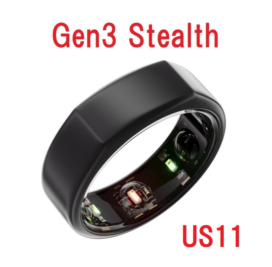23650円 楽天市場 オーラリング 第3世代 oura ring gen3 Stealth US11