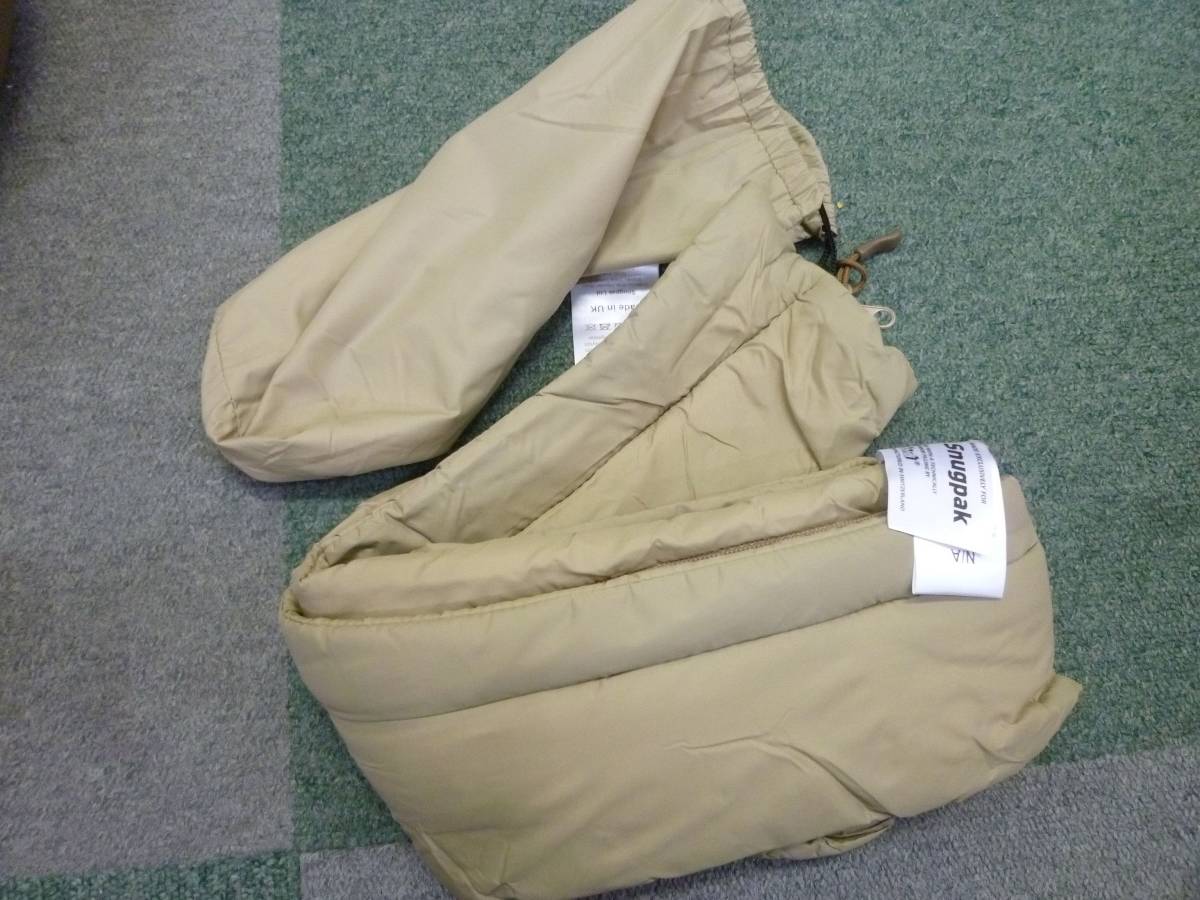 4859) 新品 Snugpak スナグパック 寝袋 シュラフ 2本セット スペシャル