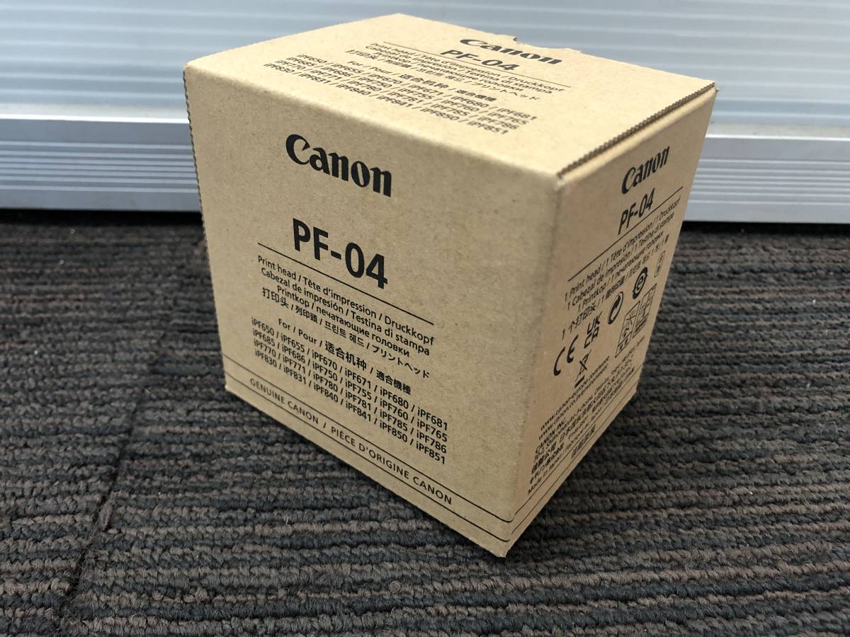 2302) 未使用品 Canonキャノン PF-04 純正 プリントヘッド