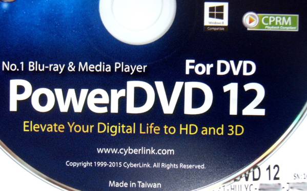 ★ CPRM対応 正規CyberLink PowerDVD１２ OEM版 Windows10可 ★_画像2