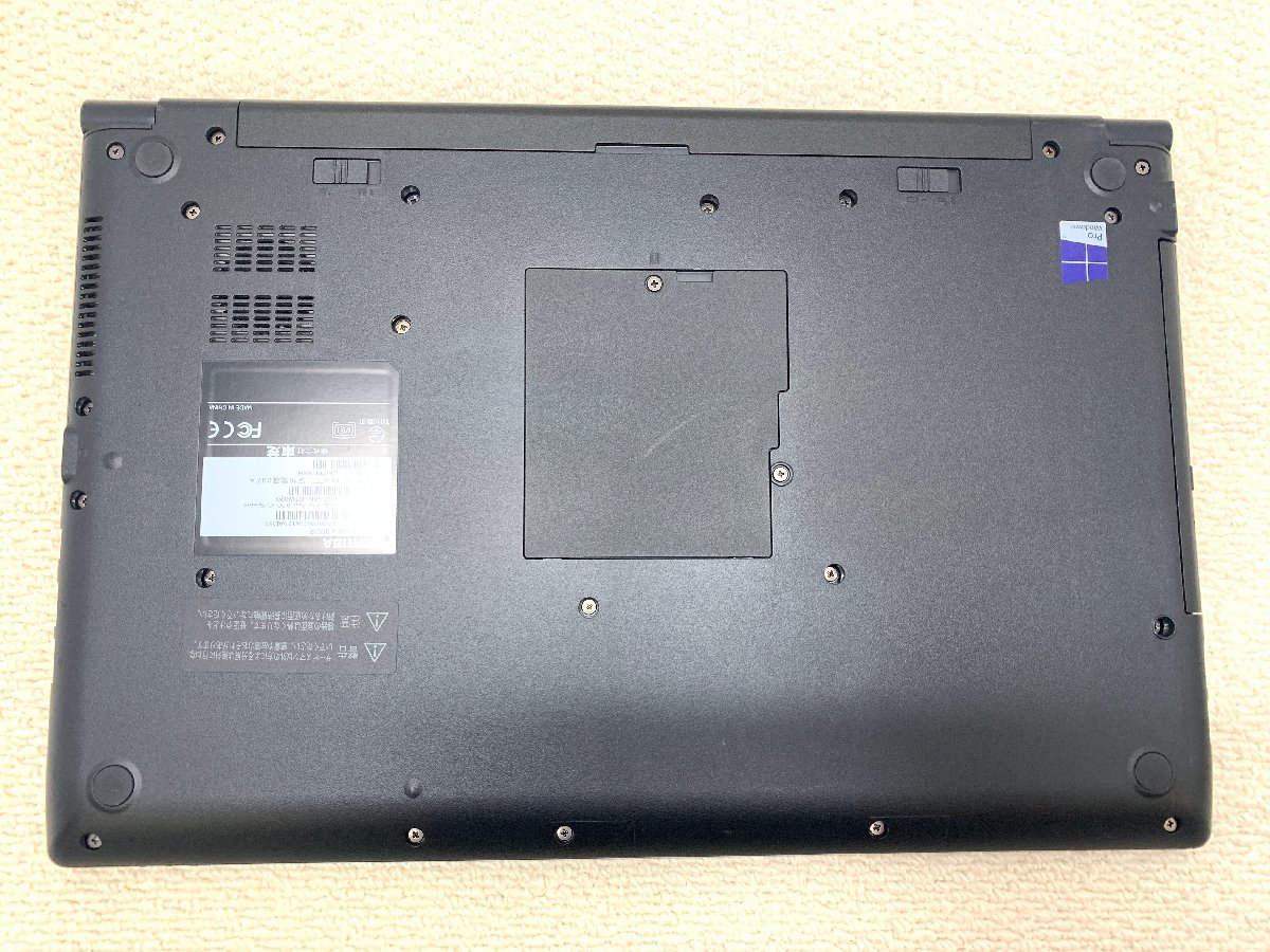 SALE／58%OFF】 展示品 Dynabook P1M6SPBW ノートパソコン dynabook M6