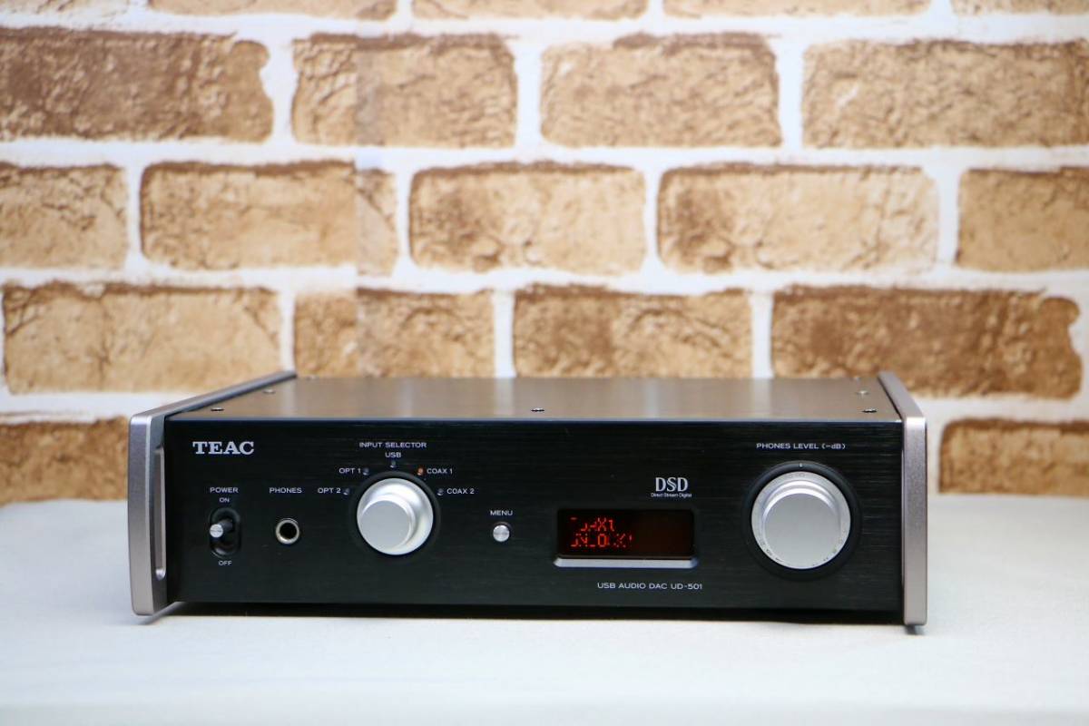 TEAC ティアック UD-501 USBオーディオ・デュアルモノーラル・D/Aコンバーター 元箱装備