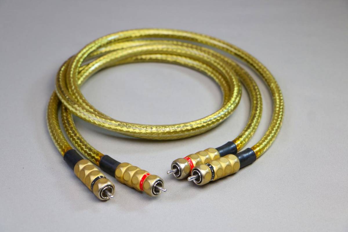 WIREWORLD ワイヤーワールド GOLD ECLIPSE3 RCAケーブル 高純度銀線 3