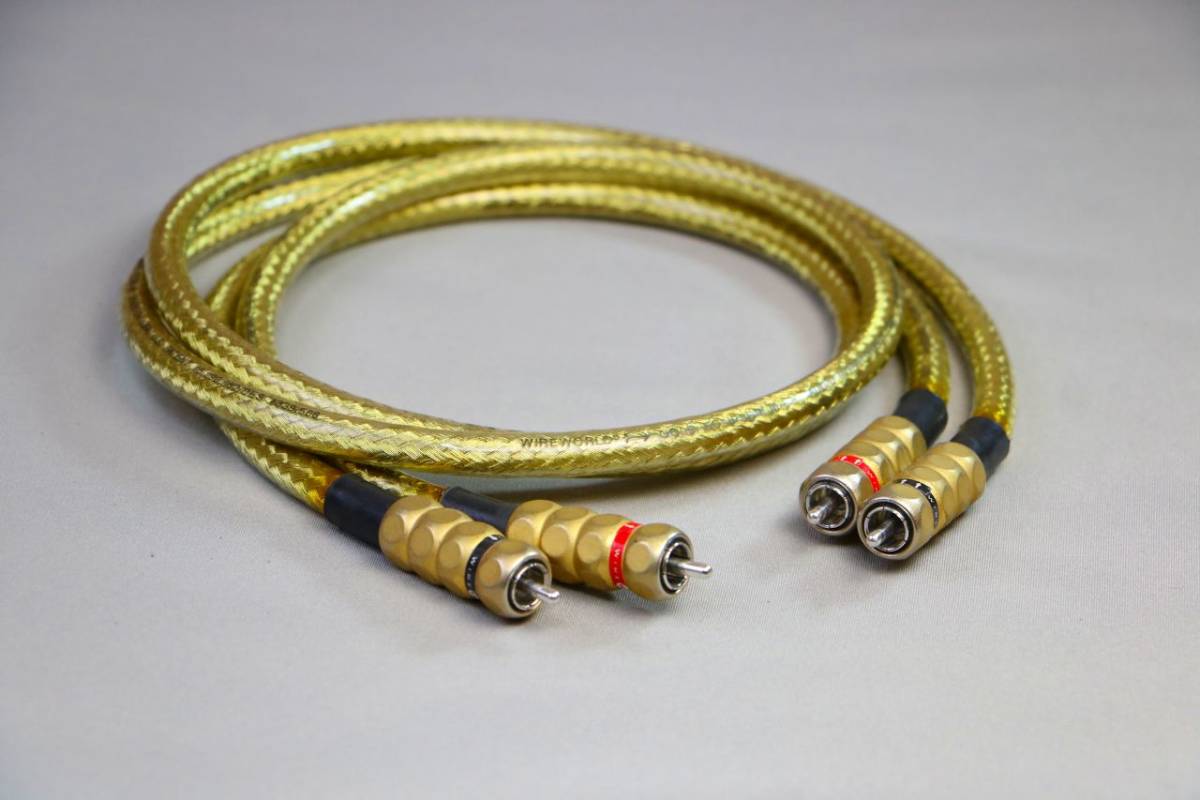 WIREWORLD ワイヤーワールド GOLD ECLIPSE3 RCAケーブル 高純度銀線 4