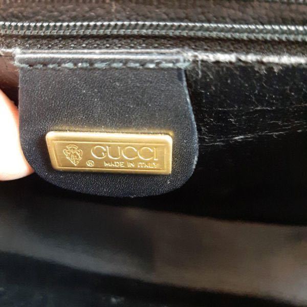 極美品】GUCCI オールドグッチ ショルダーバッグ PVC レザー GG