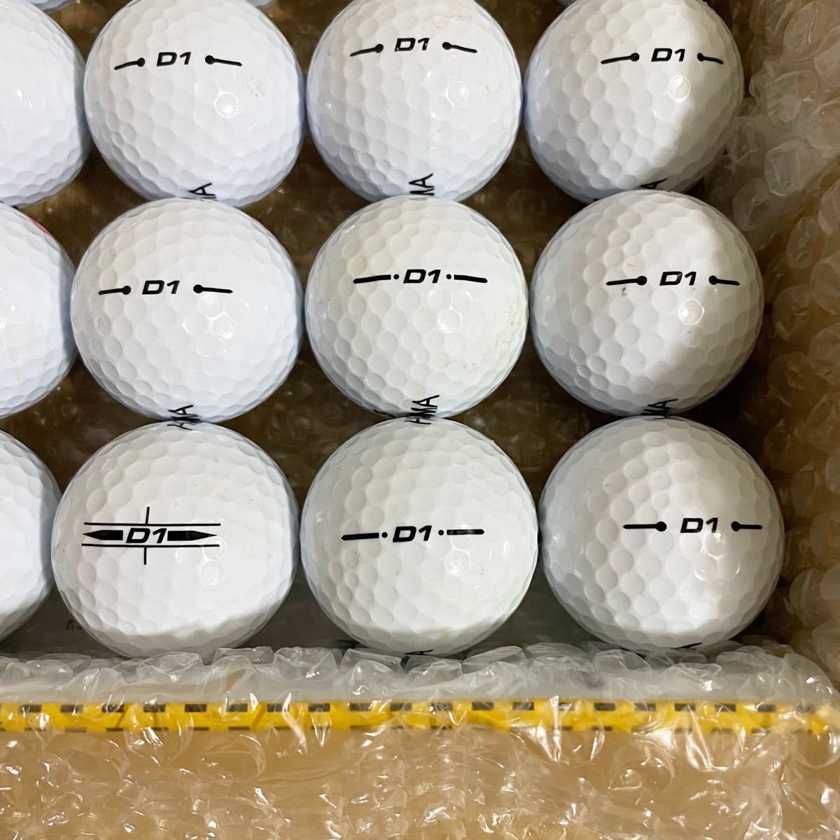 今だけ限定15%OFFクーポン発行中 HONMA D1 白 ロストボール 24球 i9tmg