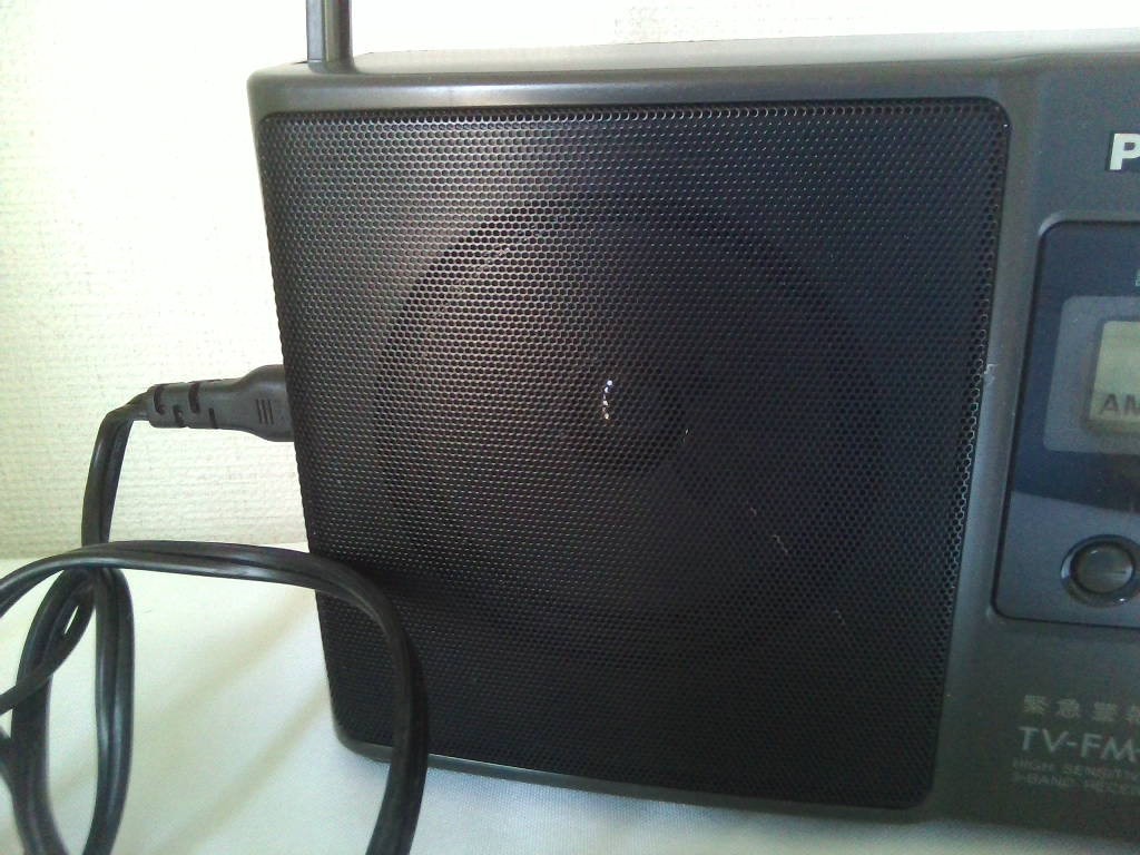 完動品☆Panasonic FM/AMラジオ RF-U99 緊急警報対応、高感度 完動品☆Panasonic FM/AMラジオ RF-U99 緊急警報対応、高感度