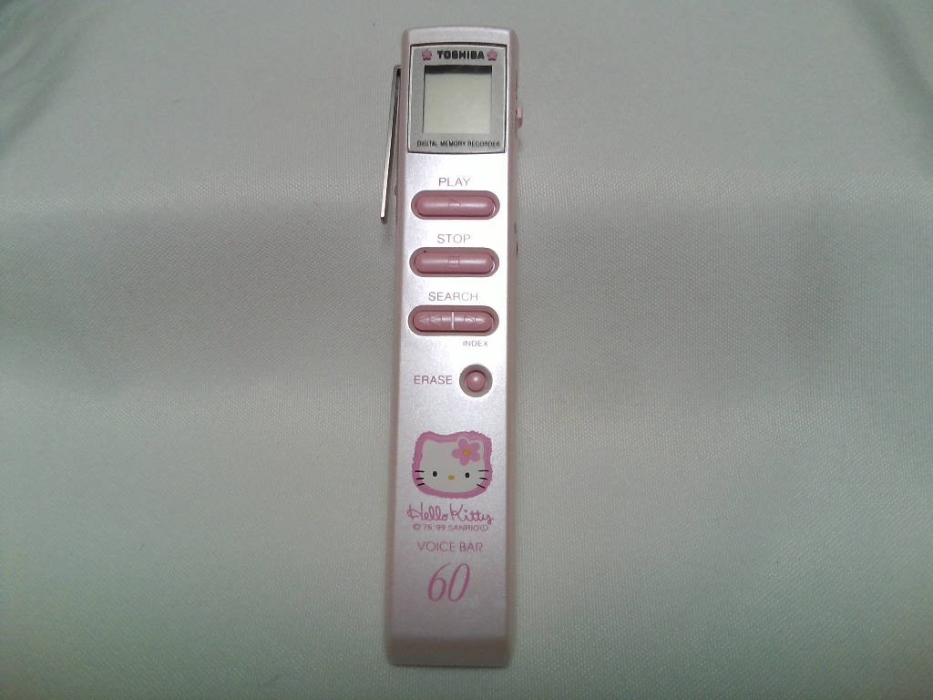 Yahoo!オークション - Hello Kitty 東芝 TOSHIBA ICレコーダー Yahoo!オークション - Hello Kitty 東芝 TOSHIBA ICレコーダー