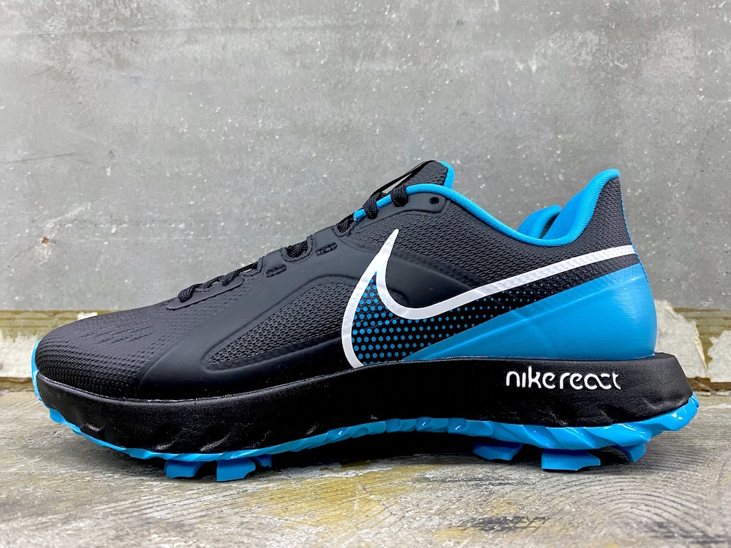 JP27.5cm Nike Golf React Infinity Pro ナイキ ゴルフ リアクト インフィニティー プロ ブラック×フォトブルー  ゴルフシューズ US9.5