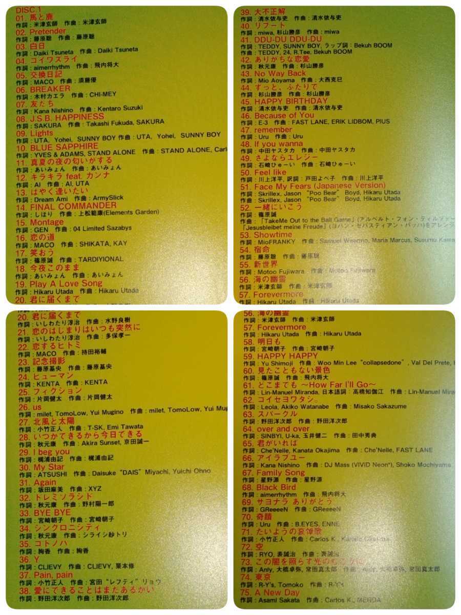 DJ Mix CD 2枚セット J-POP カバー曲 2枚組 250曲収録 DJ Mix CD 2枚セット J-POP カバー曲 2枚組 250曲収録
