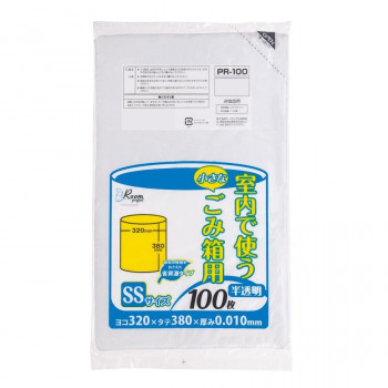 全日本送料無料 ジャパックス 室内用小型ペールポリ袋3L PR100 100枚