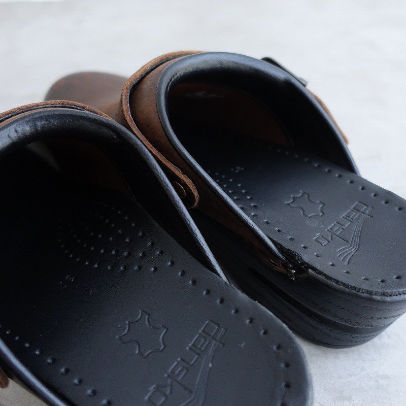 □ダンスコ DANSKO *INGRID/イングリッド オイルドレザーサボサンダル