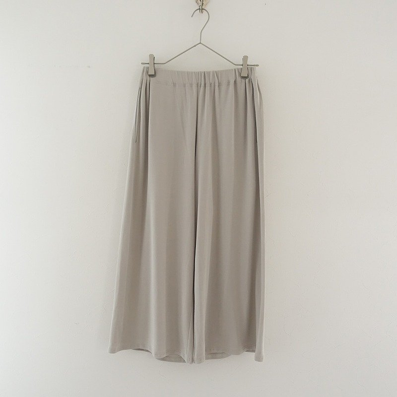 □ヨーガンレール JURGEN LEHL *コットンニットワイドパンツ*M綿