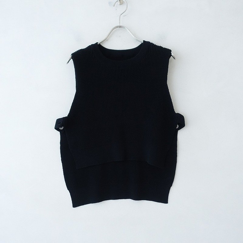□【2021/美品/定価2.6万】トリチ TORICI *アイスワッフルベスト*Fプル