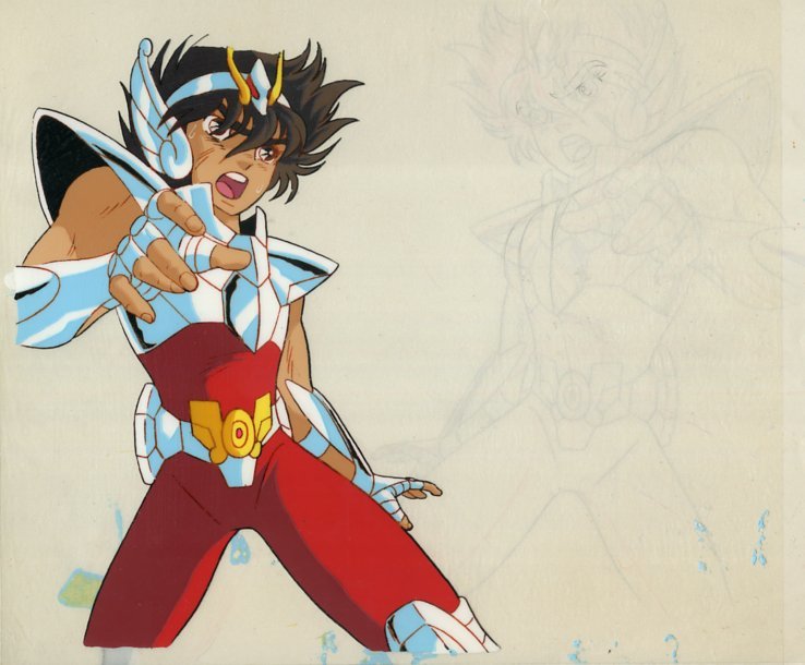 ヤフオク! - Aセル画 劇場版 聖闘士星矢 真紅の少年伝説 其の912