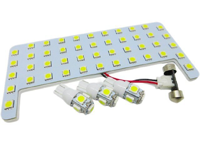 トヨタ 新型 ヤリスクロス MXPJ MXPB 10系 210系 LED ルームランプ 6000k 白 ホワイト ルーム球 4点 セット 室内灯 5050 3チップ R2.2～ D_画像3