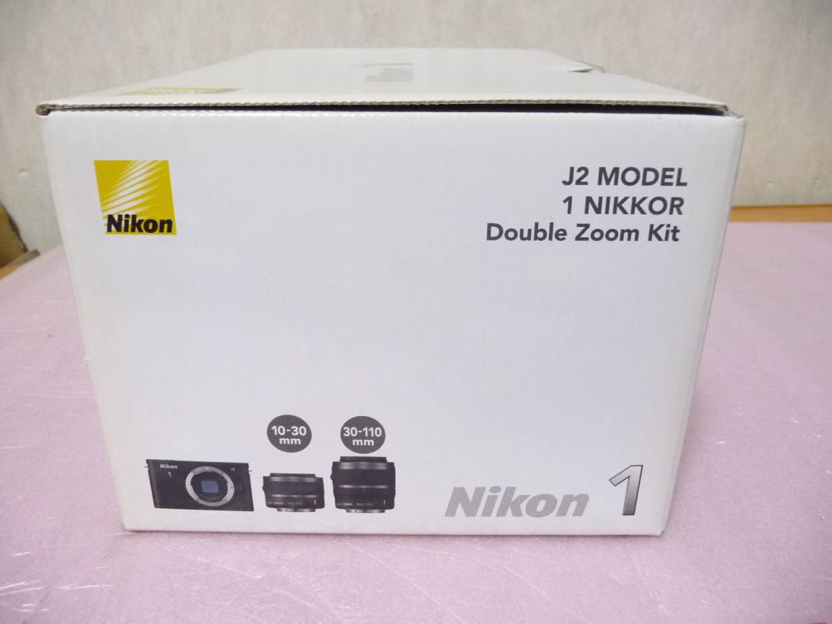 ☆新品希少品 NIKON ニコン Nikon1 J2 ダブルズームキット [ブラック