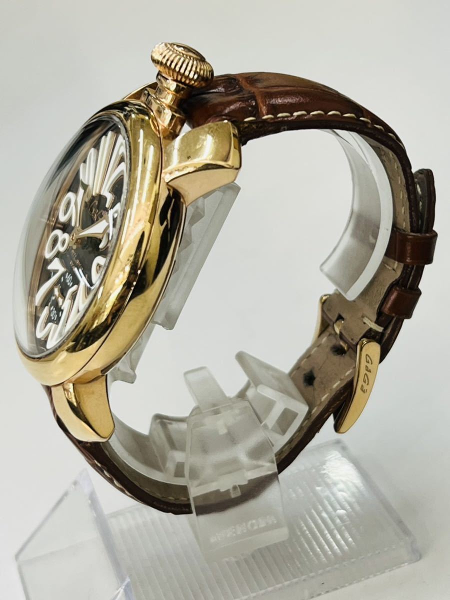 GaGa MILANO】ガガミラノ マヌアーレ48 スモールセコンド 5011.07S 手