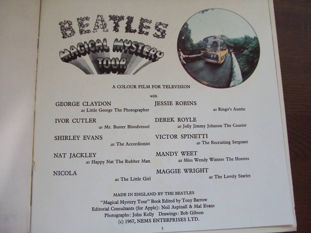 THE BEATLES in SMAL MAGICAL MYSTERY TOUR 2835 ロック、ポップス