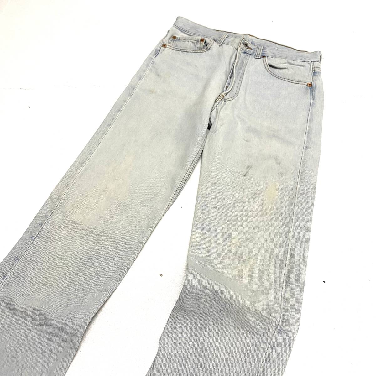 90s リーバイス 501 デニムパンツ アメリカ製 W31 Levi's ジーンズ アイスブルー ヴィンテージ VINTAGE 90年代 オールド ストレート