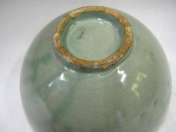 高麗青磁 象嵌魚文鉢 茶碗 李朝 陶磁器 韓国 朝鮮 茶道具