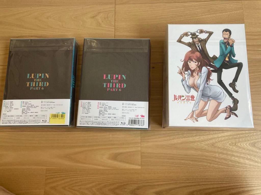 新品】ルパン三世 PART6 Blu-ray BOX【Blu-ray】 非売品の収納BOX付き