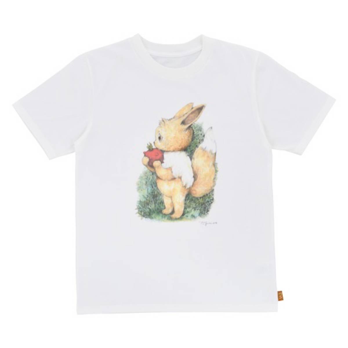 メール便可 2セットまで 【新品】ヒグチユウコ イーブイ Tシャツ M