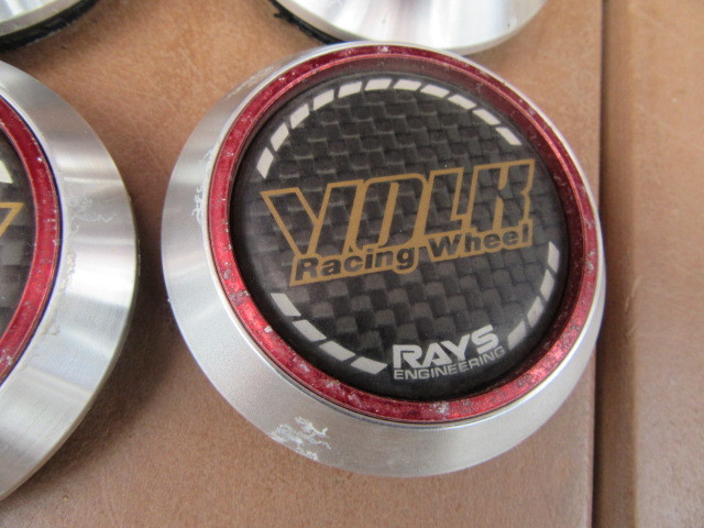 RAYS VOLK RACING VR ボルクレーシング センターキャップ 4個セット 