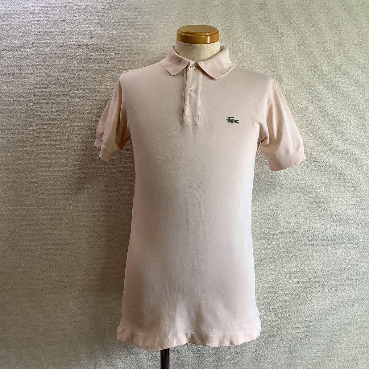 made in FRANCE】 70s フランス製 CHEMISE LACOSTE シュミーズラコステ