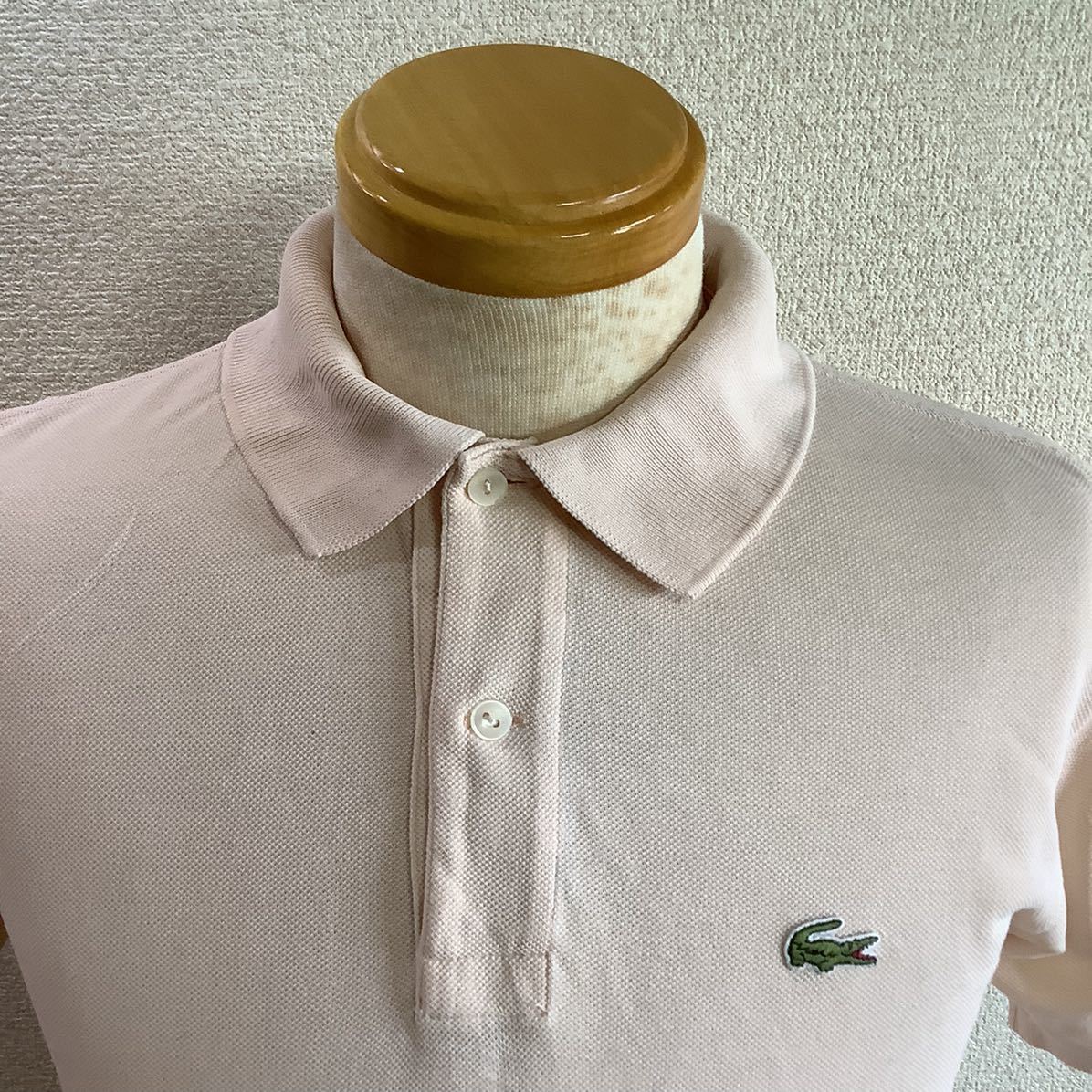 made in FRANCE】 70s フランス製 CHEMISE LACOSTE シュミーズラコステ