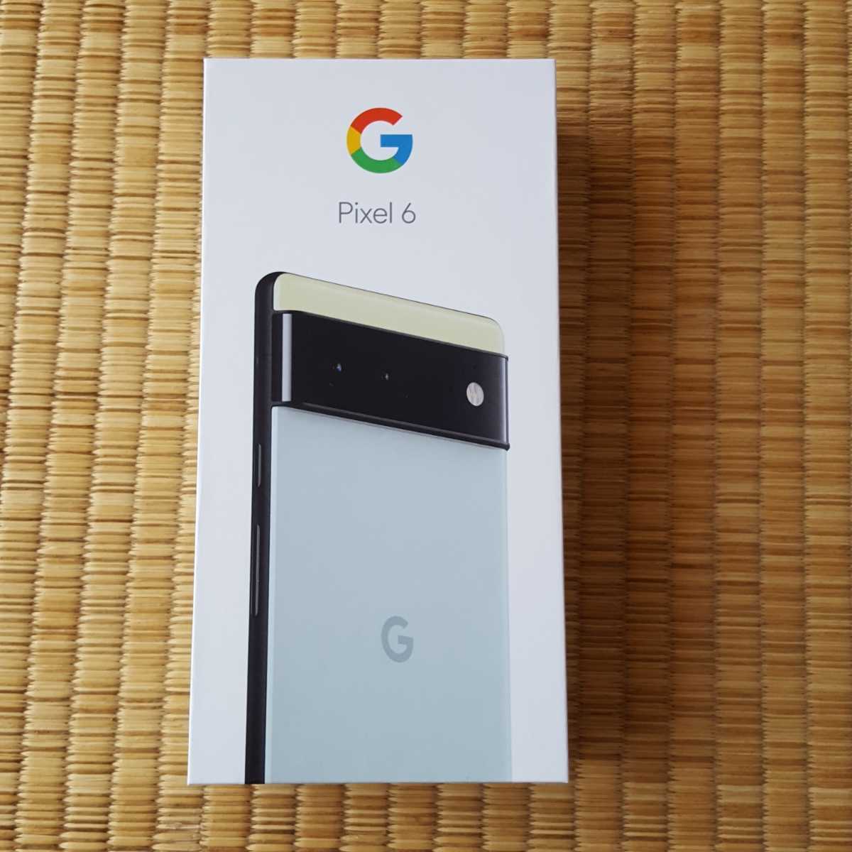 新品未使用未開封 Google Pixel 6 128GB Sorta Seafoam（ブルー）緑 グリーン 一括購入 残債なし SIMフリー 各社SIM対応 安心保証 その6_画像1