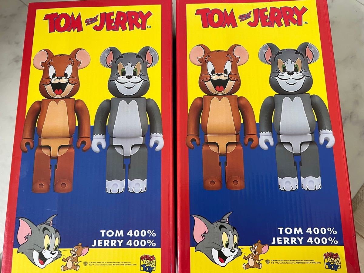 訳あり 新品 トムとジェリー ベアブリック 400%と100%|Yahoo 訳あり 新品 トムとジェリー ベアブリック 400%と100%|Yahoo