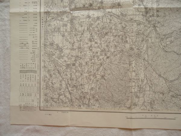 古地図 昭和30年代】『大阪東南部』五万分一地形図和歌山5号 古地図 昭和30年代】『大阪東南部』五万分一地形図和歌山5号
