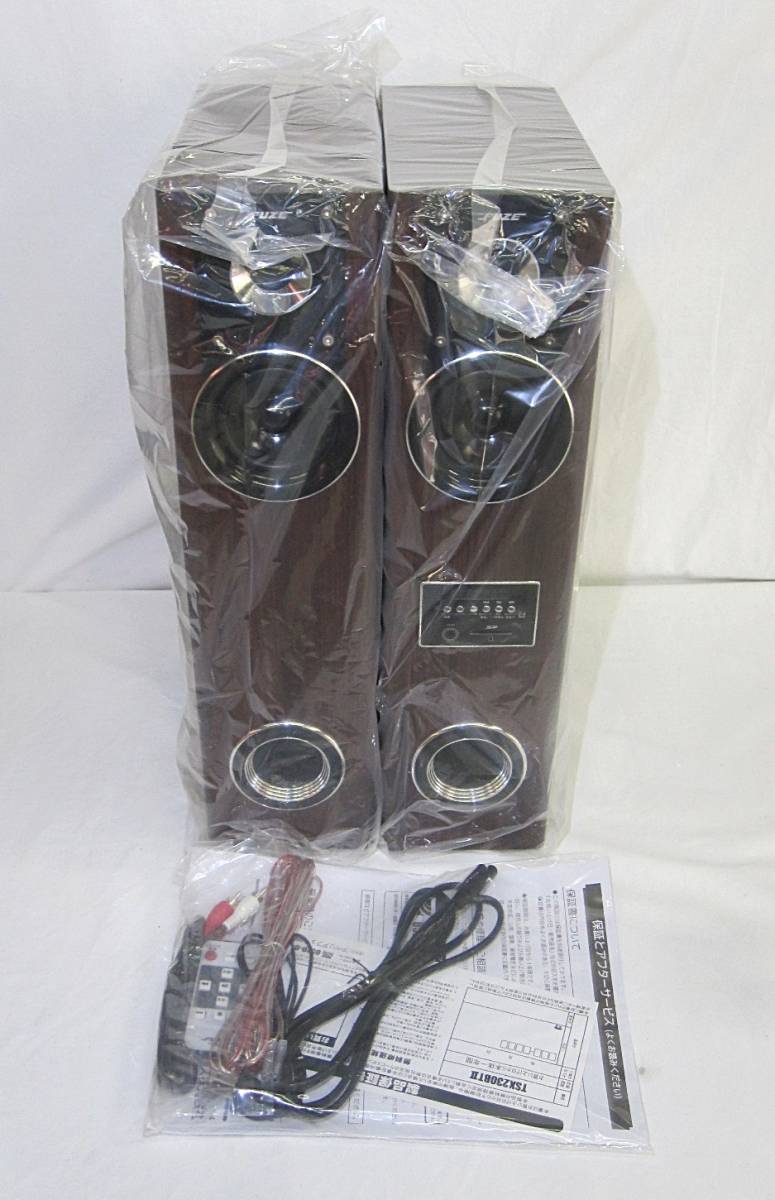 FUZZ Bluetooth対応アンプ内蔵タワースピーカー・TSX230BTⅡ FUZZ Bluetooth対応アンプ内蔵タワースピーカー・TSX230BTⅡ