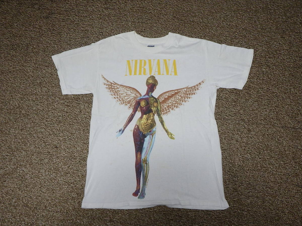 ☆激レア 90s Vintage Nirvana In Utero T Shirt オリジナル 大判