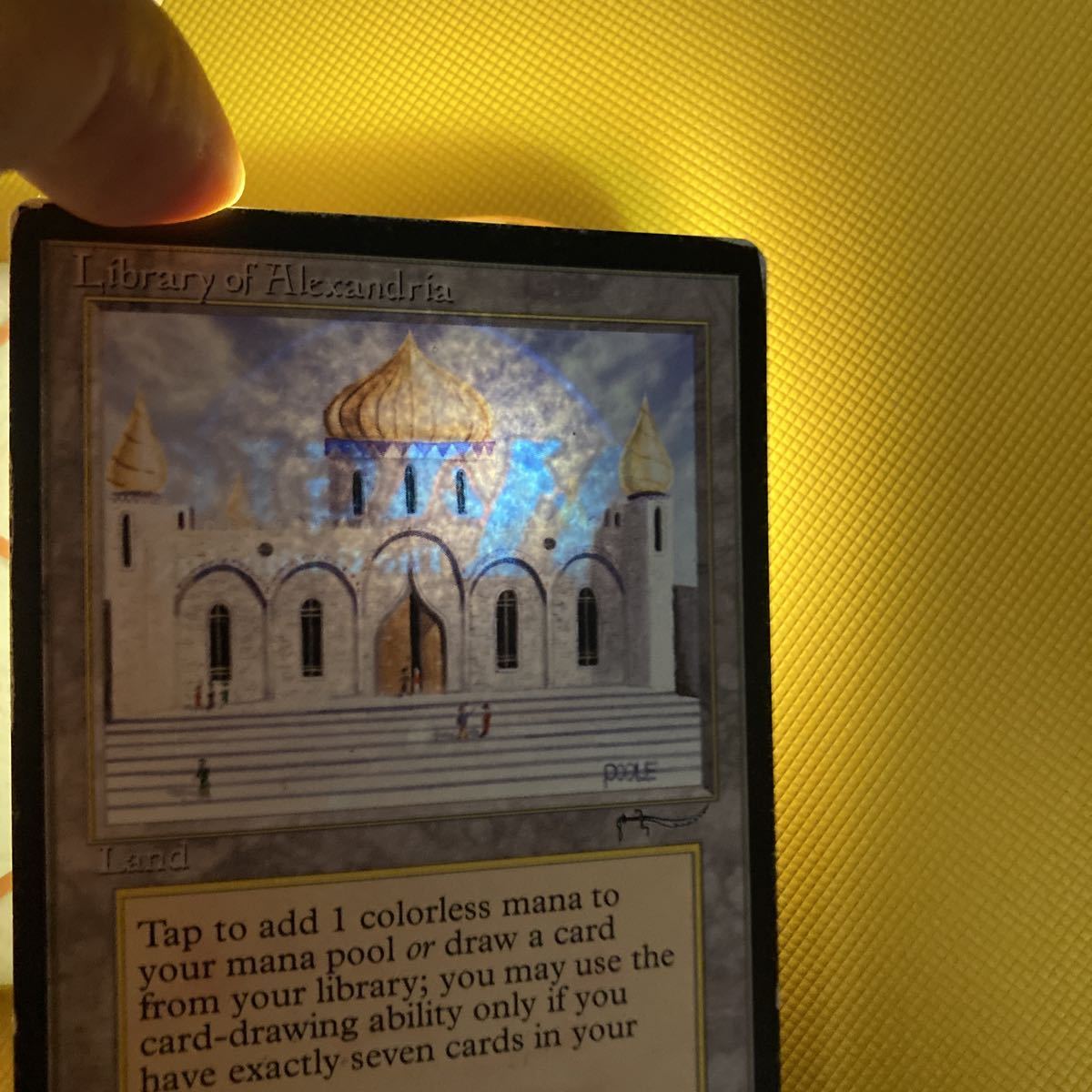 MTG マジックザギャザリング Library of Alexandria アラビアンナイト