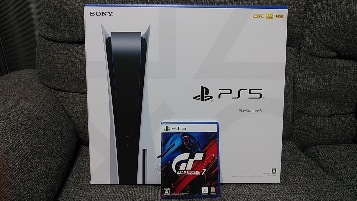 新品 PS5 プレイステーション５ ディスクドライブ搭載モデル 本体 CFI