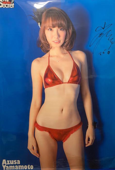 山本梓 等身大 ポスター アサ芸Secret 赤いビキニ | www.aerocaribe.com.ve