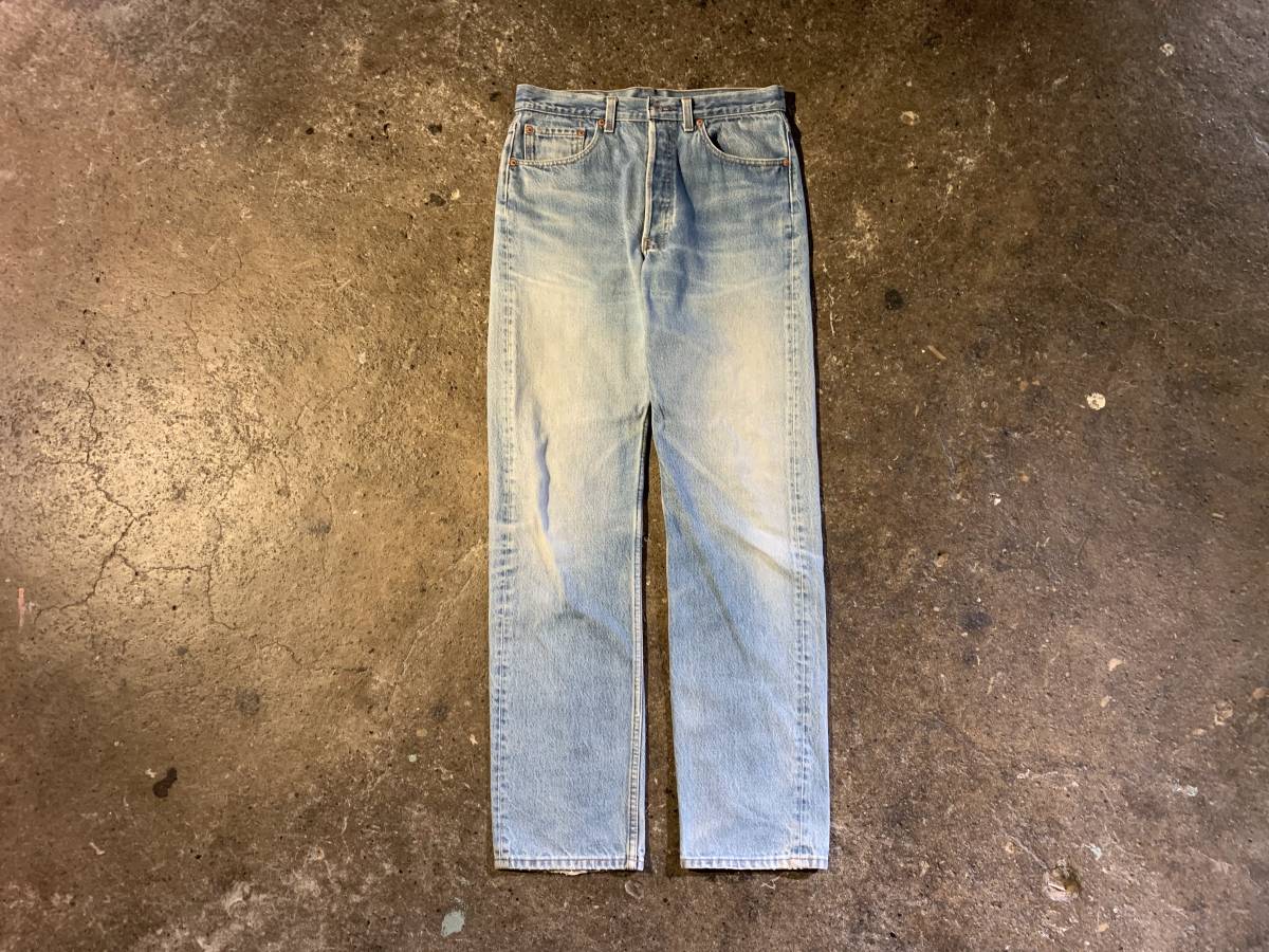 LEVI'S '90s USA製 501-0000 ボタン裏552 W33 L36 1990s リーバイス デニムパンツ vintage_画像1