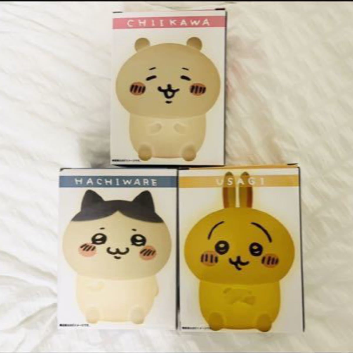 ちいかわ ルームライト 3種セット 全種 ハチワレ うさぎ ちいかわマーケット ランプ