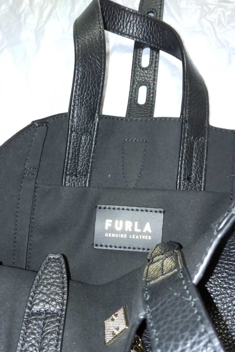 2022年新作】FURLA フルラ 2WAY ミニトートバッグ ブラック