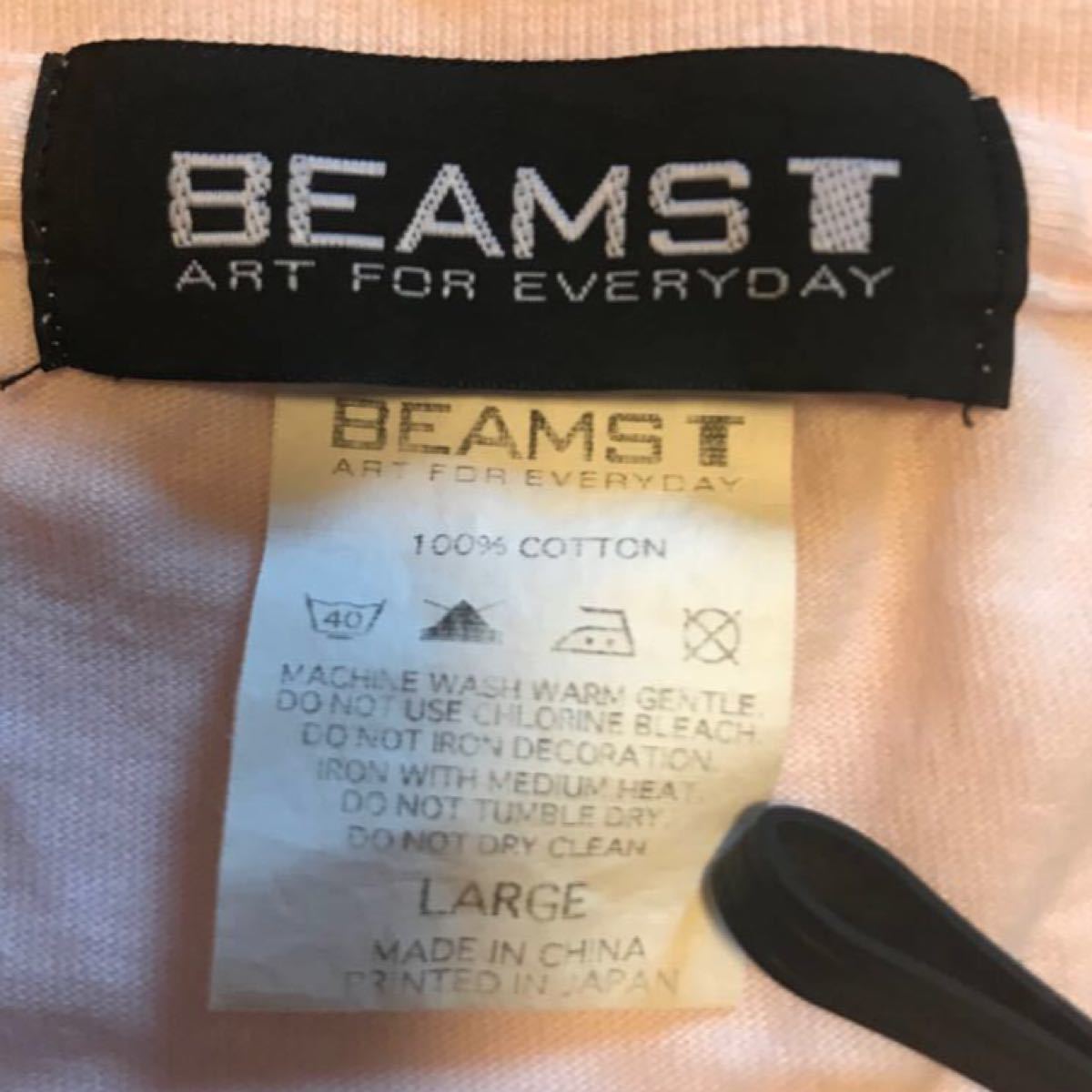 Tシャツ　ビームス　beams スマイルTシャツ　チャリティー　限定　ピンク　桜色　井上雄彦　スラムダンク