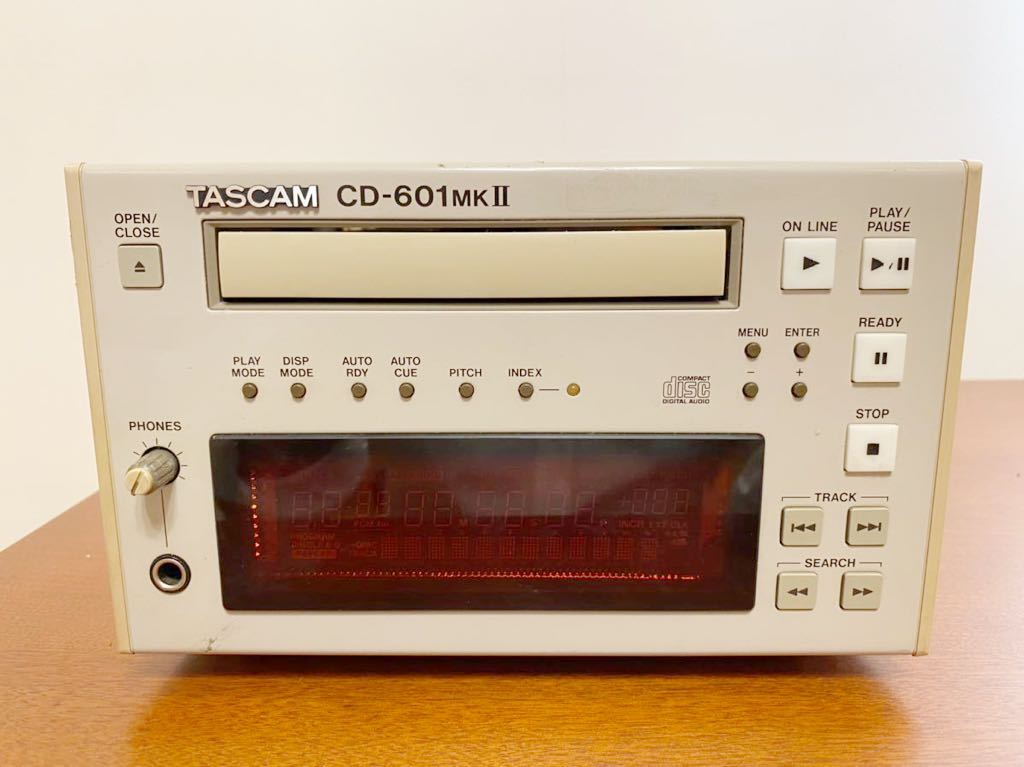 TASCAM タスカム TEAC ティアックCD-601MKⅡ 業務用CDプレイヤー 定価