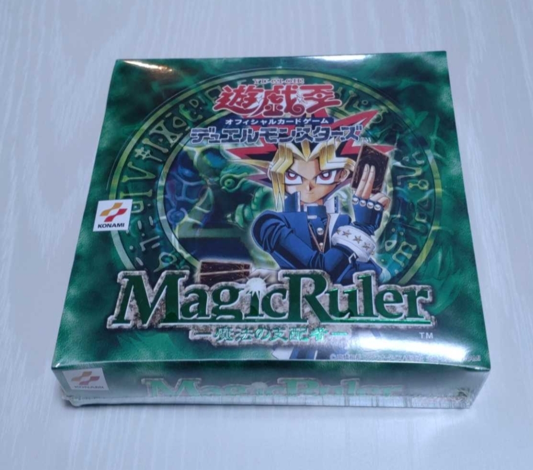 シュリンク付 未開封品　マジックルーラー　魔法の支配者　絶版 未開封 BOX　初期　遊戯王　Magic Ruler 二期 貴重 当時