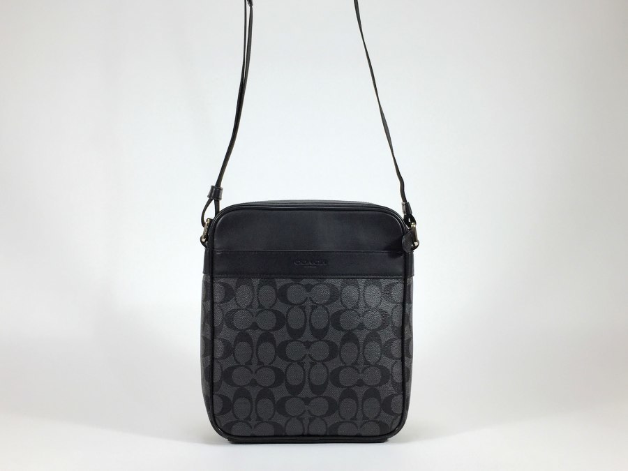 送料無料 【極美品】 COACH コーチ ショルダーバッグ シグネチャー