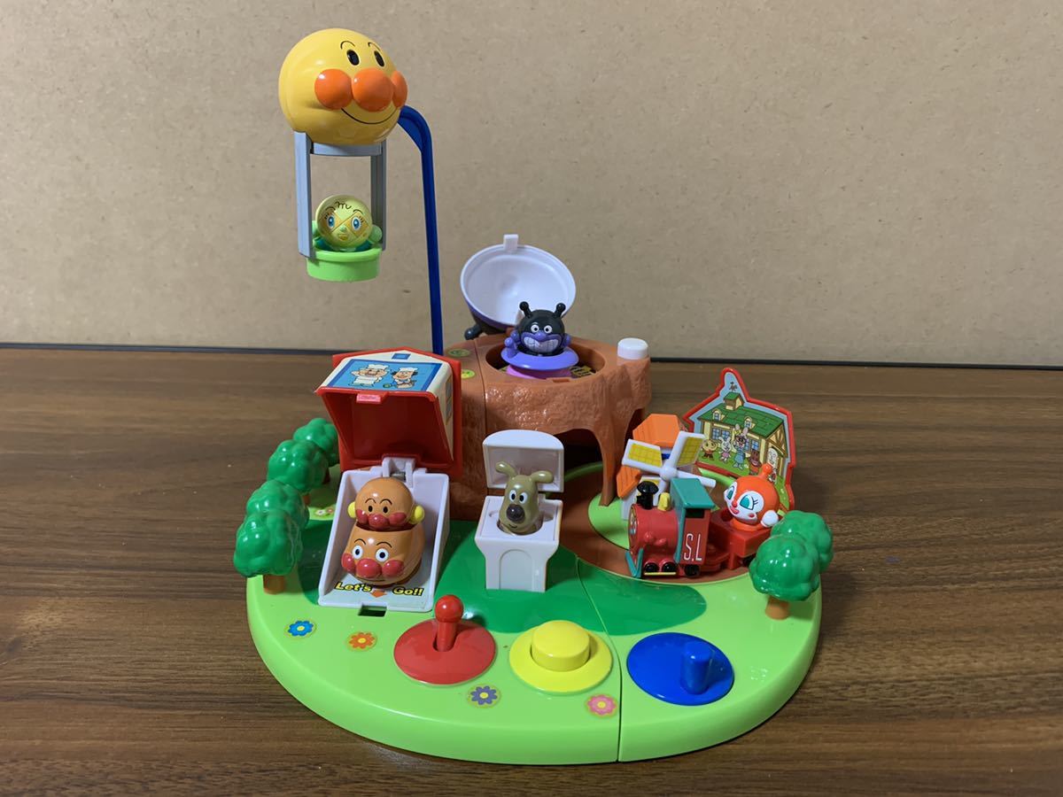 希少品【2009年発売】スイッチであそぼう!アンパンマンランド【バイキンマン メロンパンナちゃん ドキンちゃん 廃盤品 レア】 2