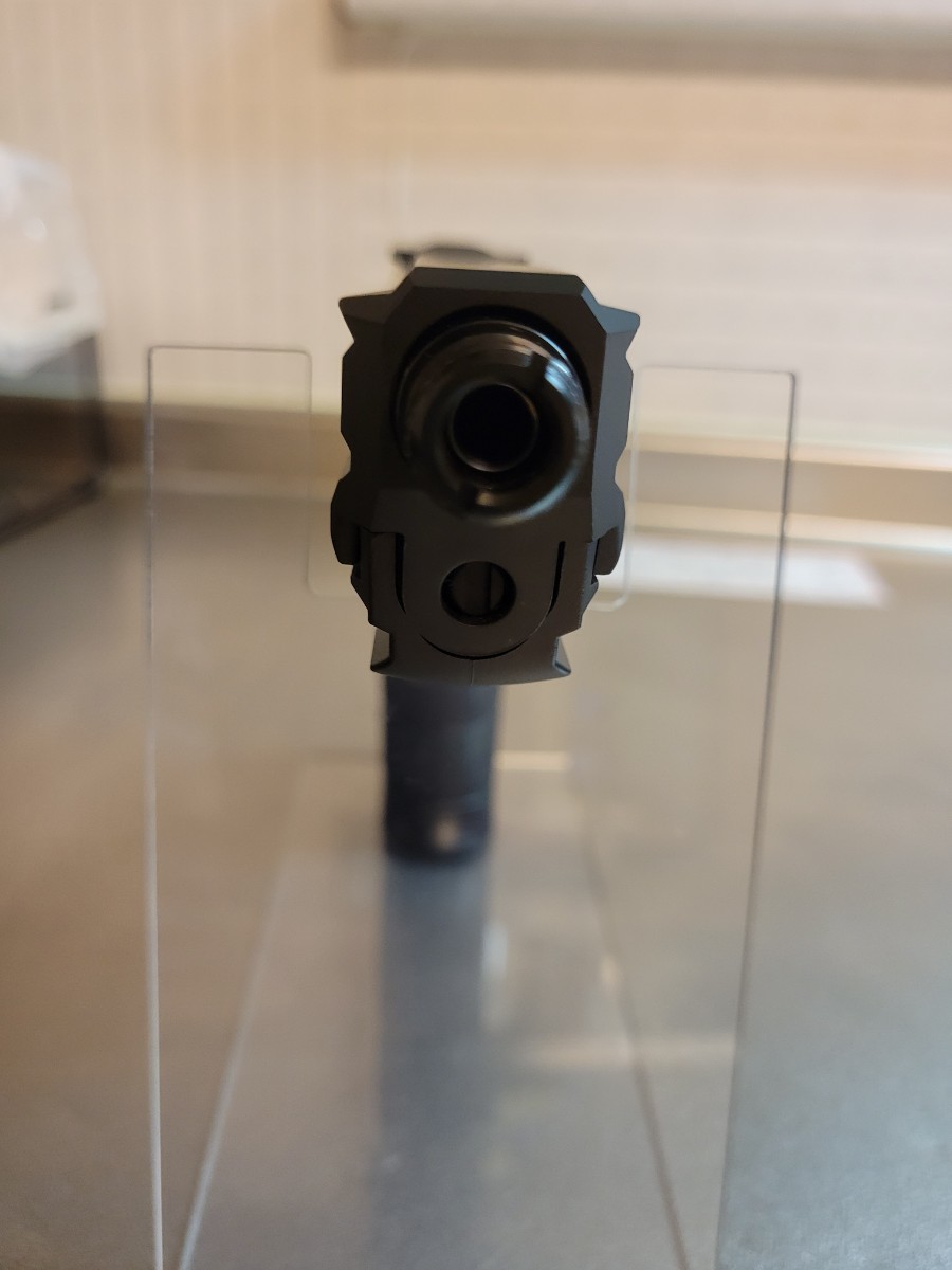 【ほぼ未使用品】東京マルイ 電動ハンドガン HK45 ロングパワーバレルverカスタム フルセット 5