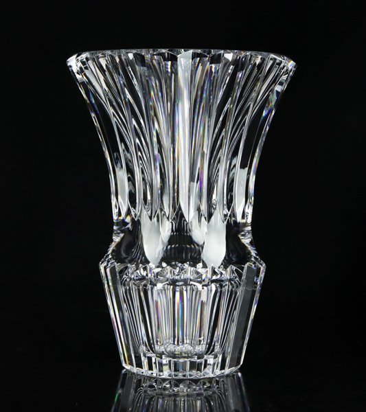 魁 名家コレクション 本物保証 バカラ イザベル フラワーベース 花瓶 